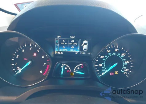 2014 Ford Escape Se из США, поврежденный, VIN 1FMCU9GX4EUB75470